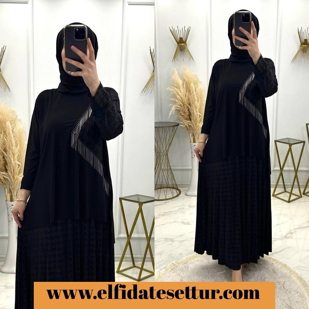 Tilda sandy züleyha etekli takım - Görsel 2