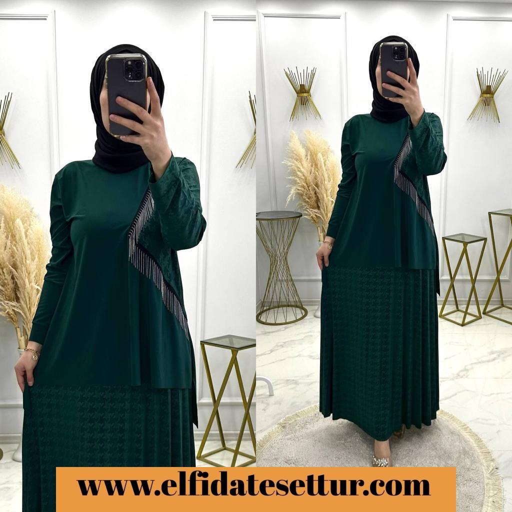 Tilda sandy züleyha etekli takım - Görsel 3