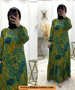 Viskon kumsal elbise