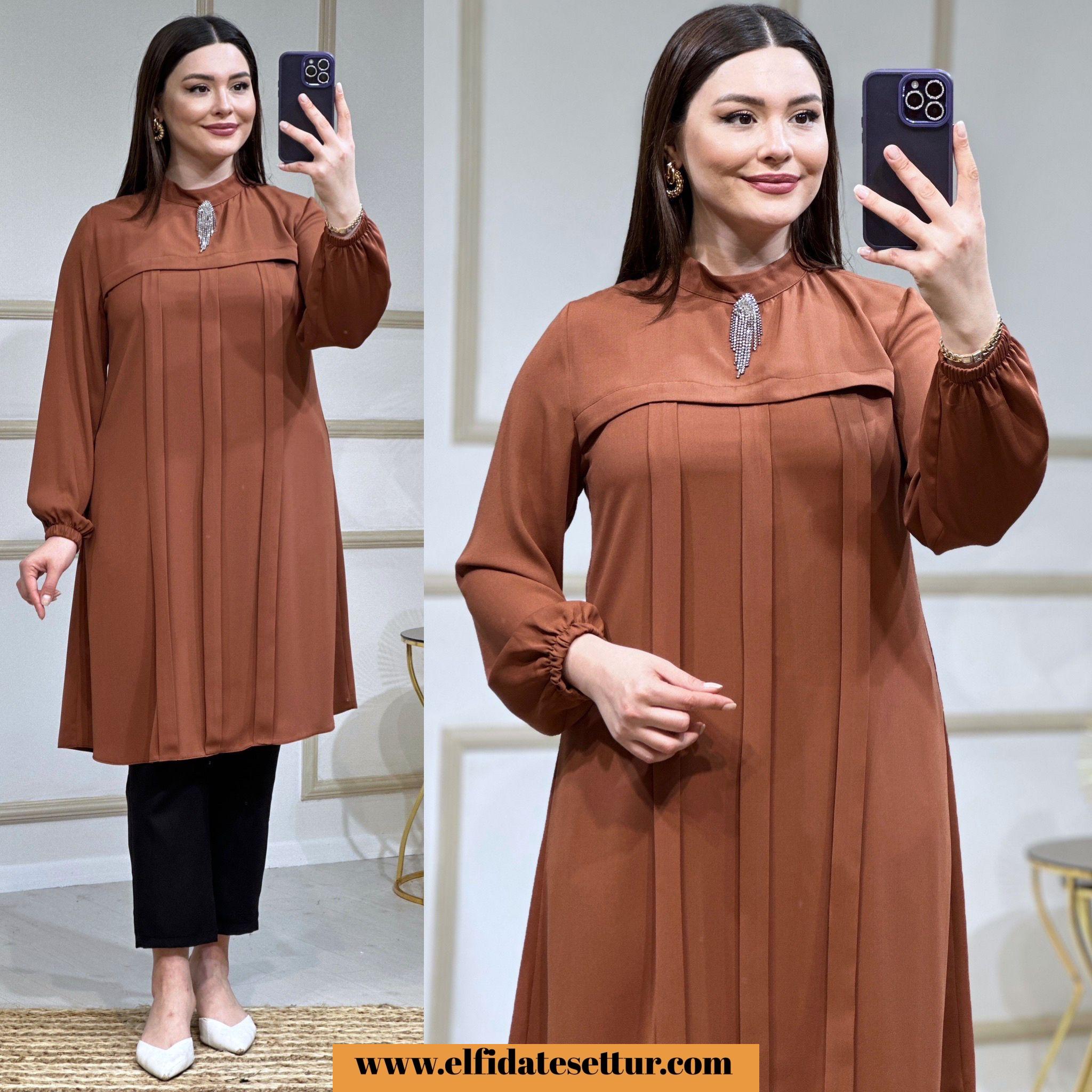 Pırlanta dani tunik - Görsel 3