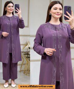 Büyük beden elit krep bade takım