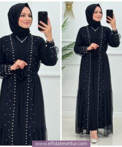 Hüma abaya takım