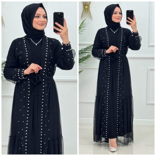 Hüma abaya takım