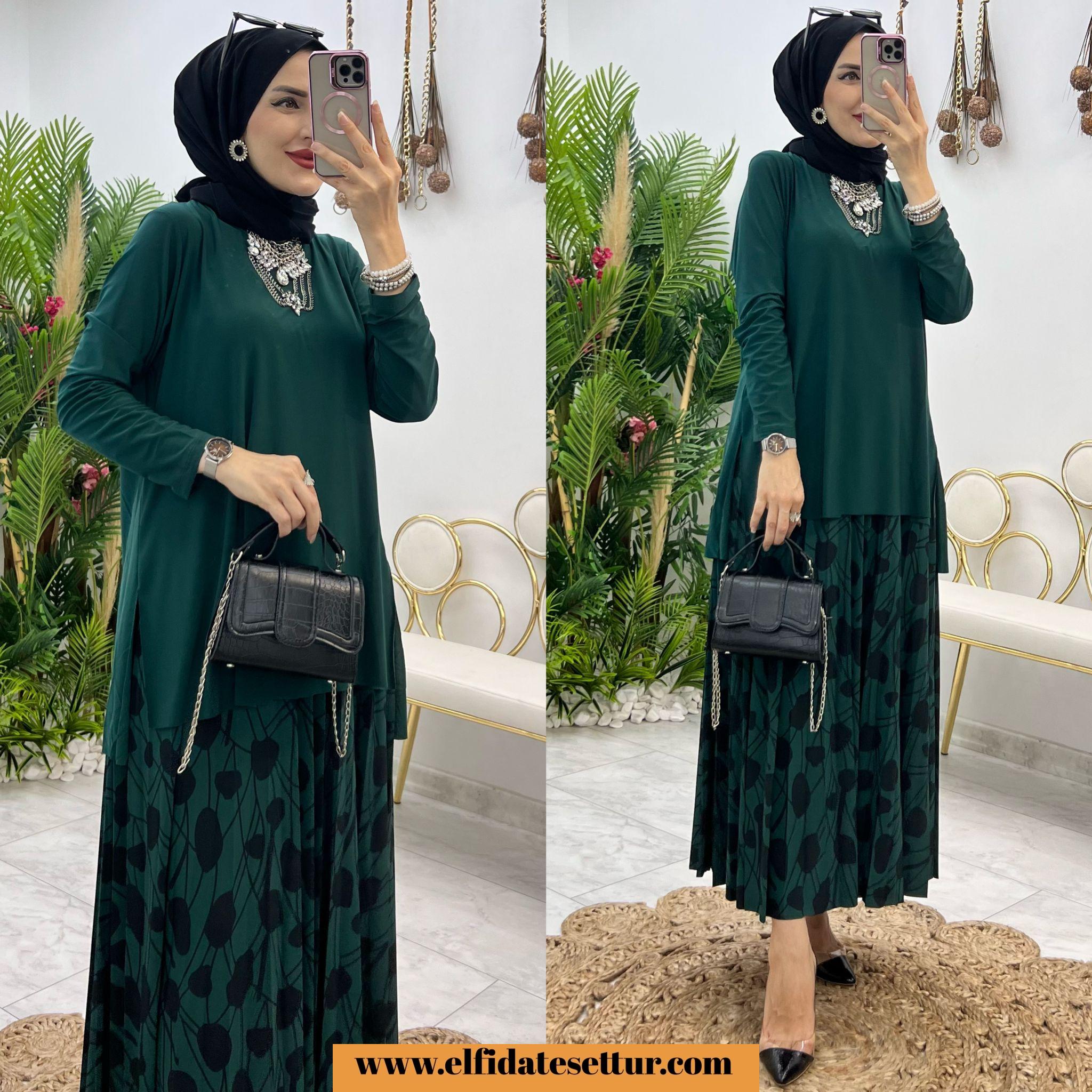 Yüsra etekli takım - Görsel 2