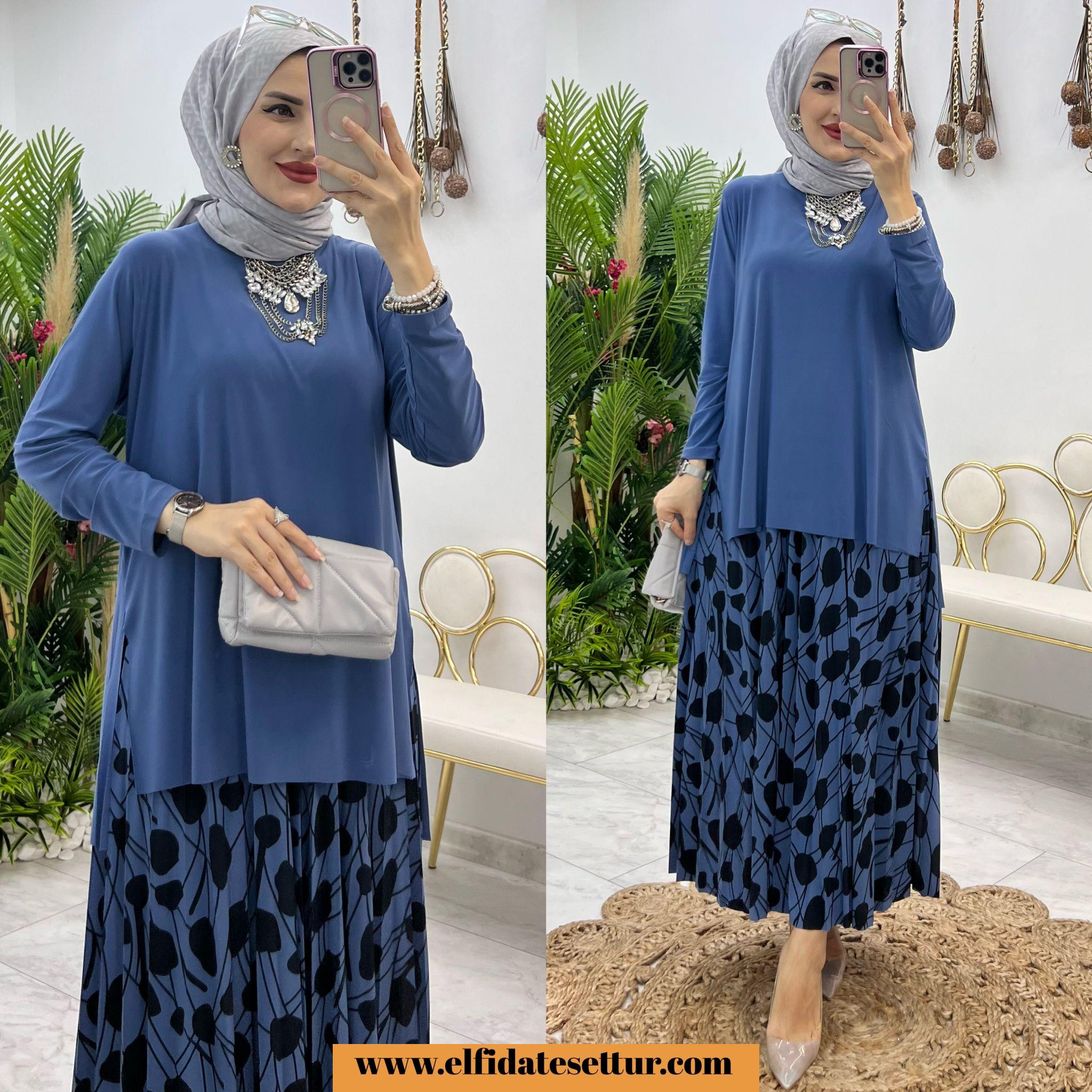 Yüsra etekli takım - Görsel 3