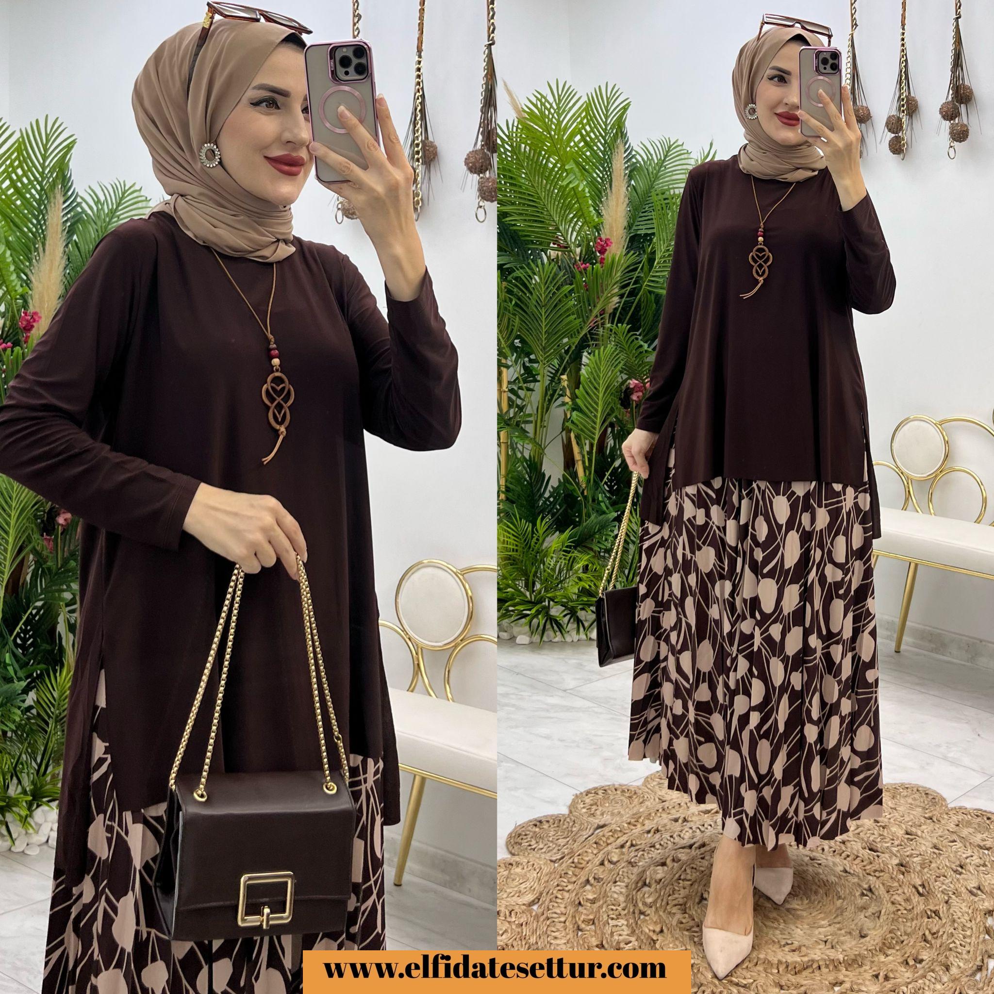 Yüsra etekli takım - Görsel 5