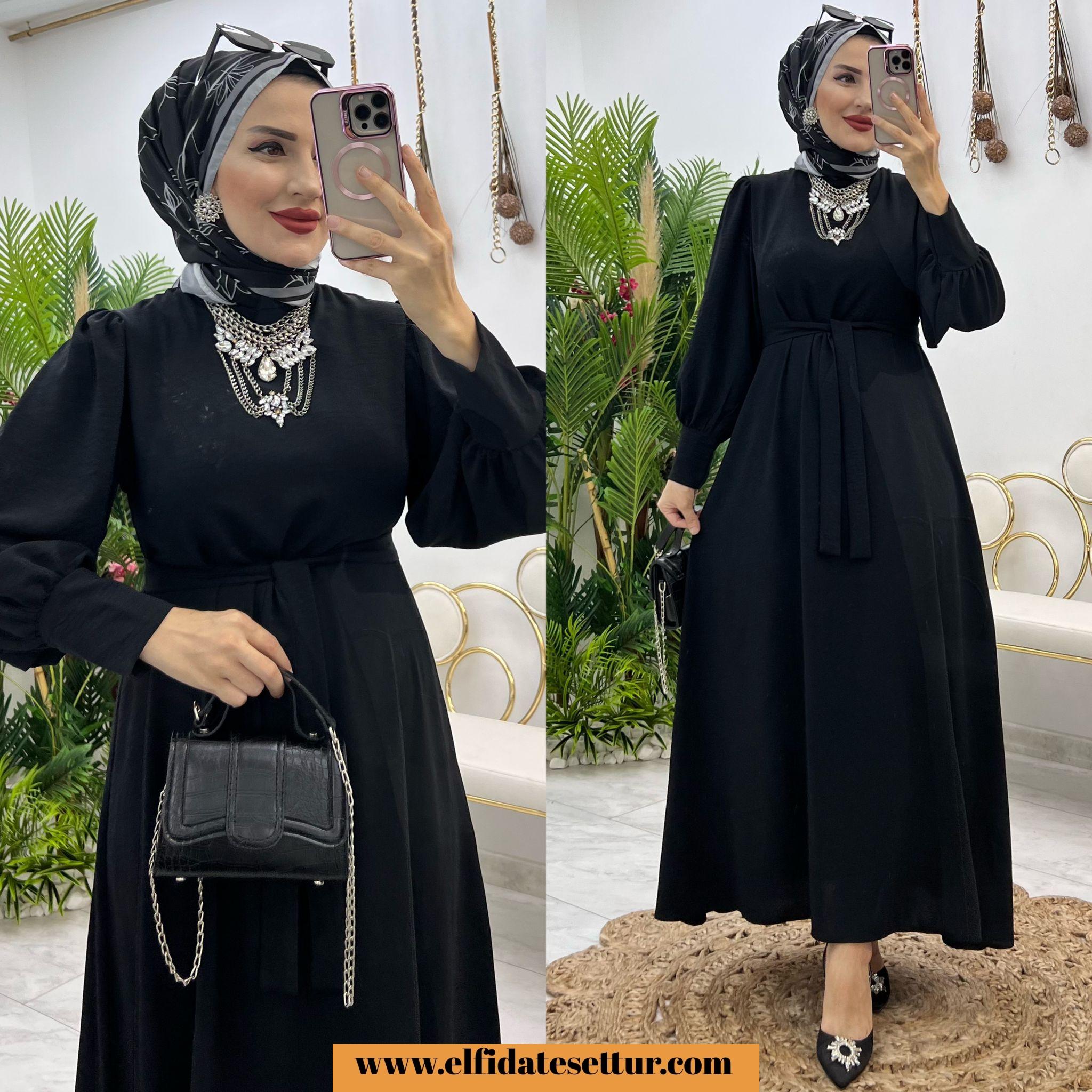 Ayrobin deva elbise - Görsel 2