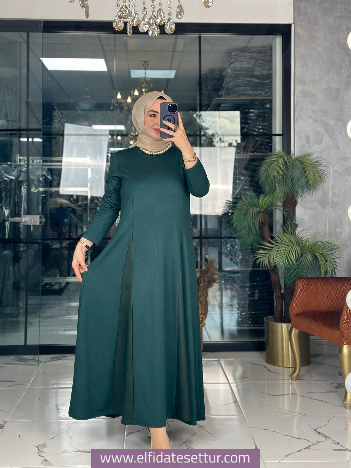 Elçin elbise - Görsel 4