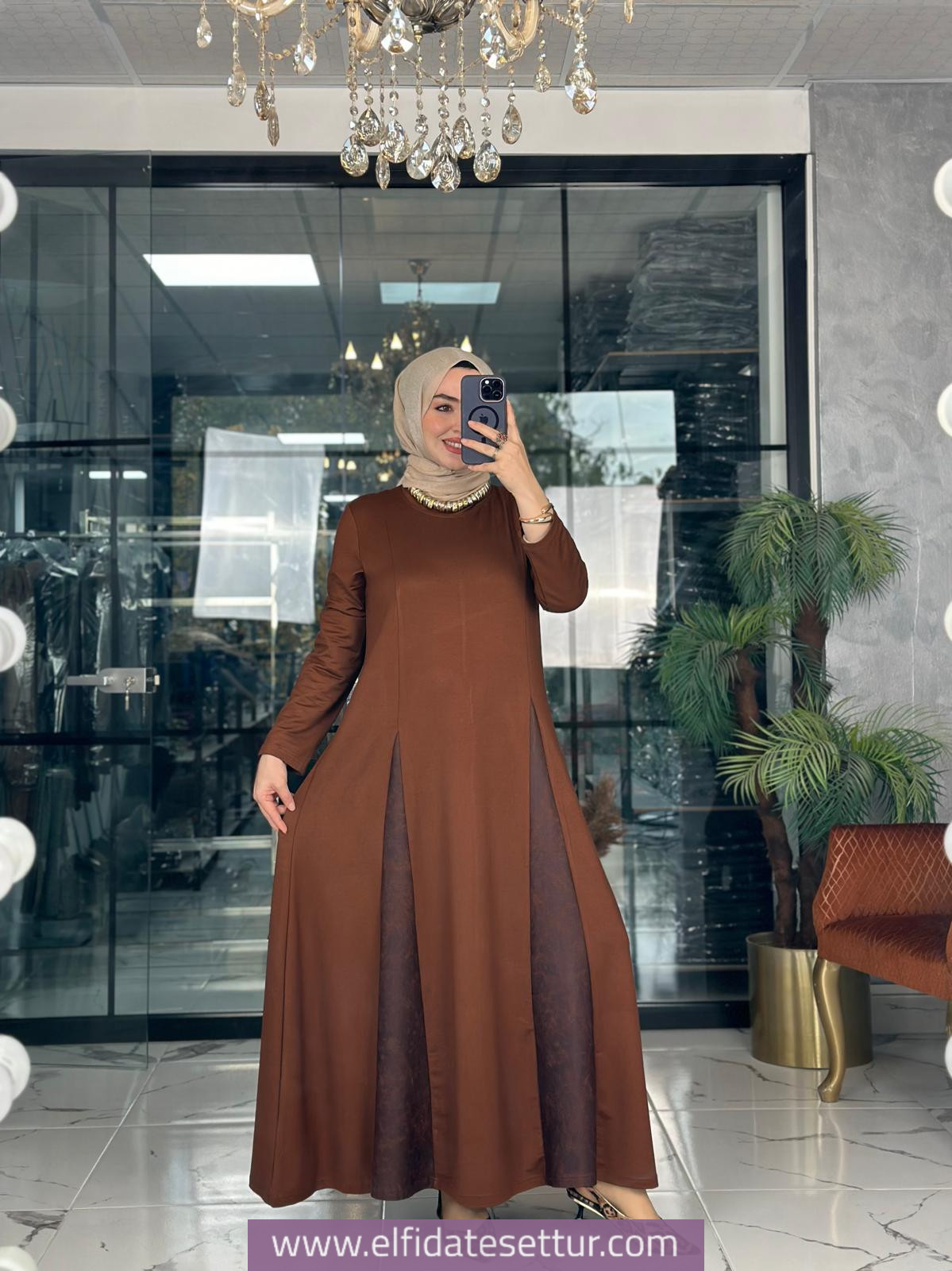 Elçin elbise - Görsel 3