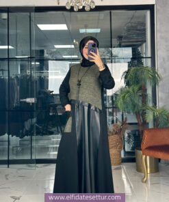 Derili adalina elbise