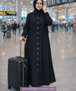 Aksa giyçik siyah kap