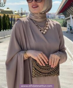 Krep kumaş Maria elbise