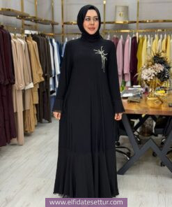 Sandy kumaş mevsim elbise