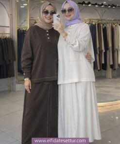 Pamuklu tensel rüya etekli takım