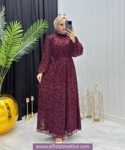 Diyar Likralı Flog Elbise