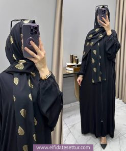 Şallı Ferace Dubai Krep