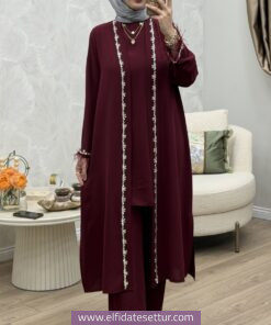 Douple krep narin üçlü takim