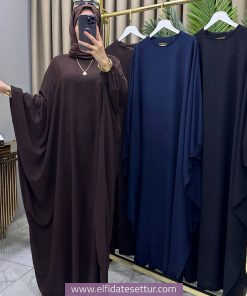 Umay Medine İpeği Ferace Salaş Kesim