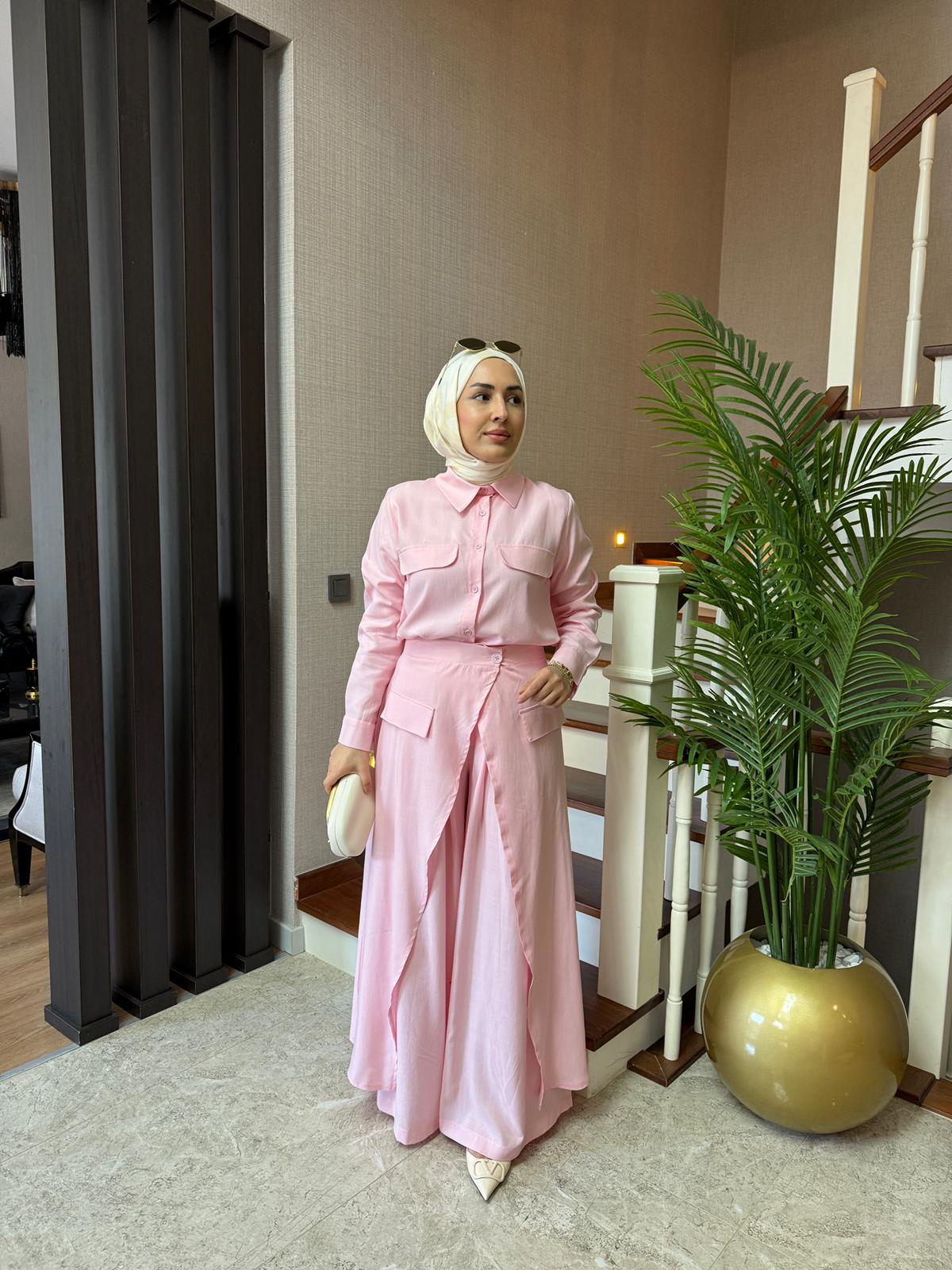 Lessa Lyocell Kumaş Üçlü Takım - Görsel 28