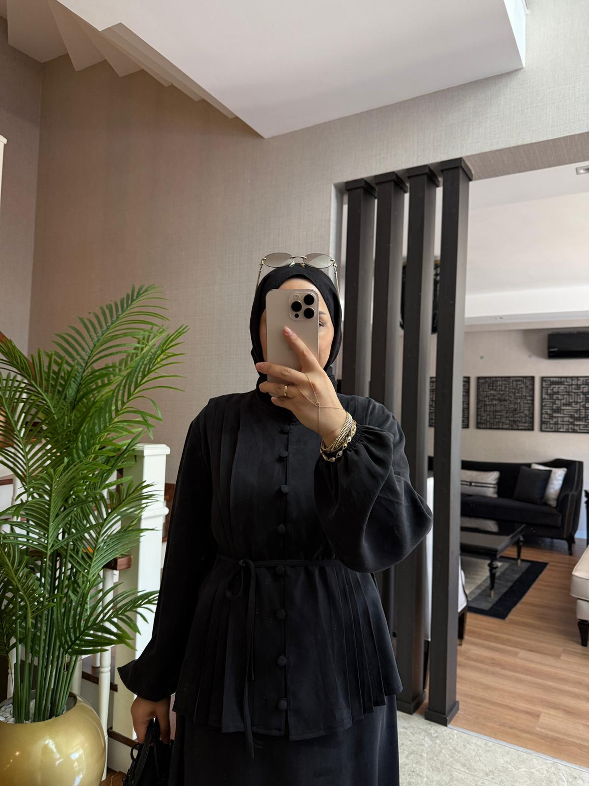 Lyocell Kumaş Vool Etekli Takım - Görsel 22