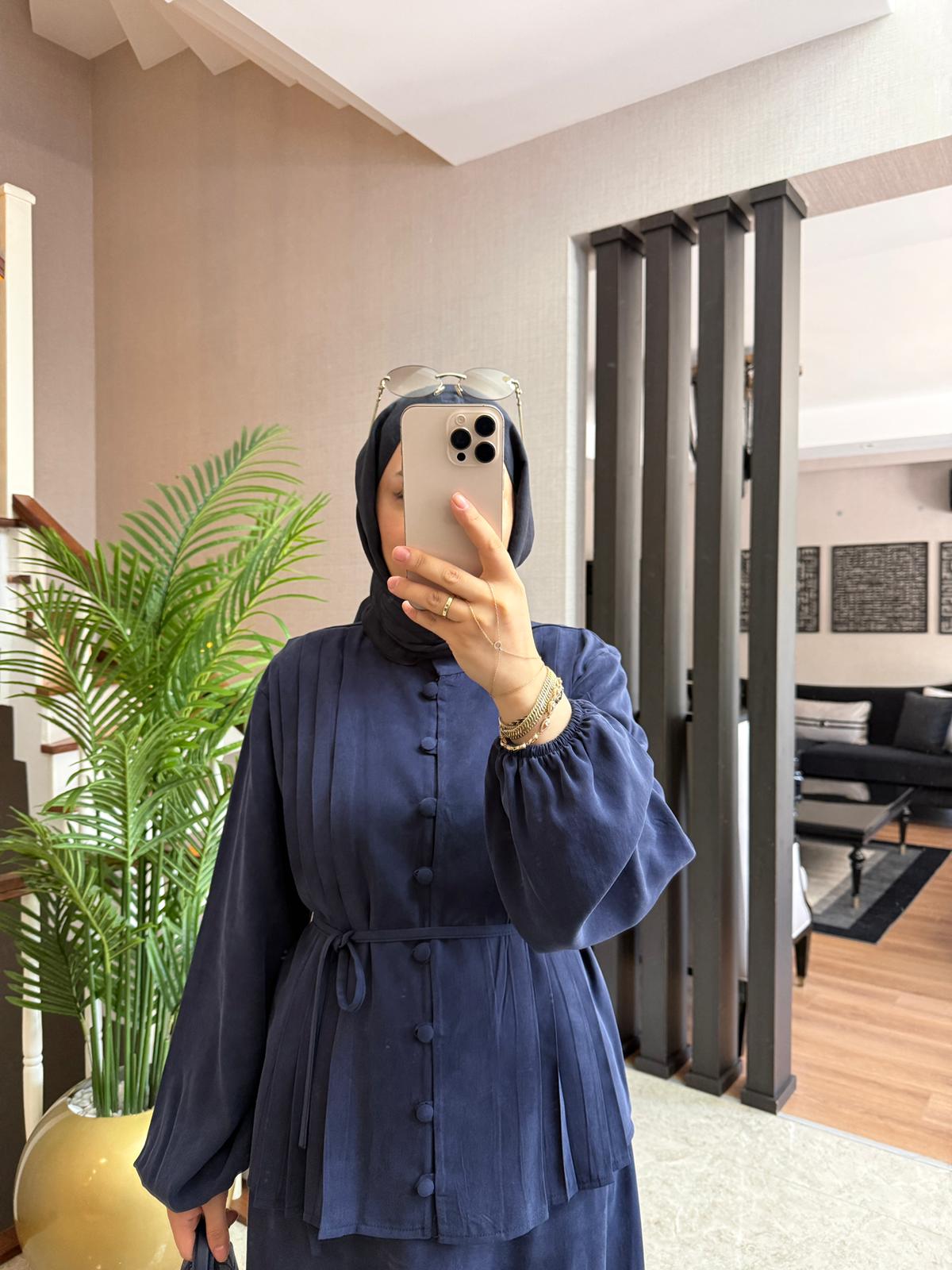 Lyocell Kumaş Vool Etekli Takım - Görsel 30