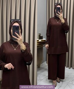 Ayben Fileli Üçlü Takım Belis Pamuklu