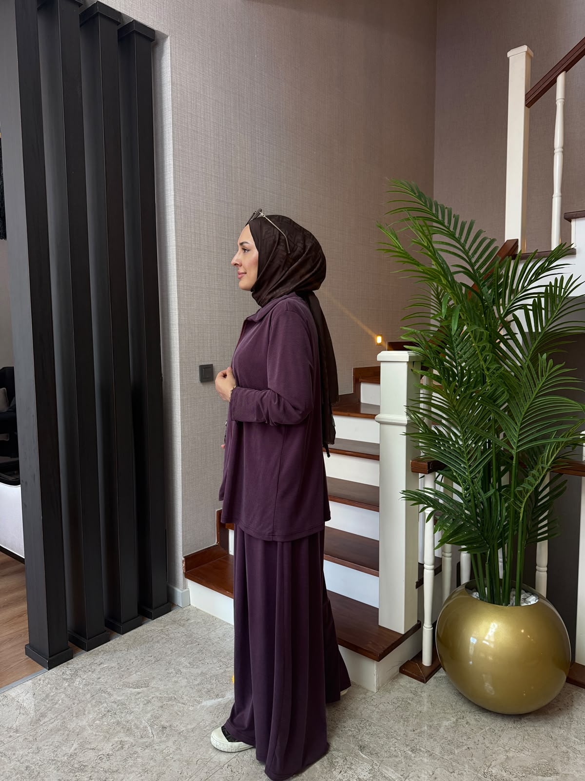 Twila Doğal Pike Kumaş Üçlü Takım - Görsel 25