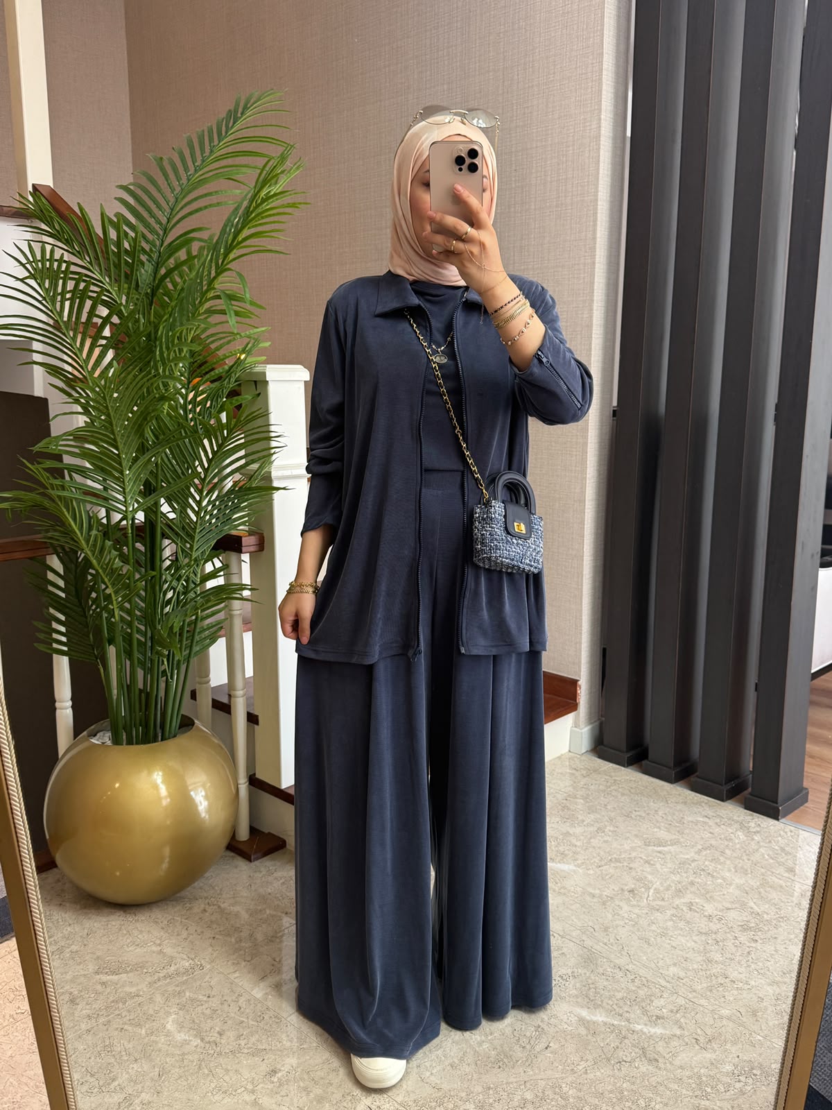 Twila Doğal Pike Kumaş Üçlü Takım - Görsel 23