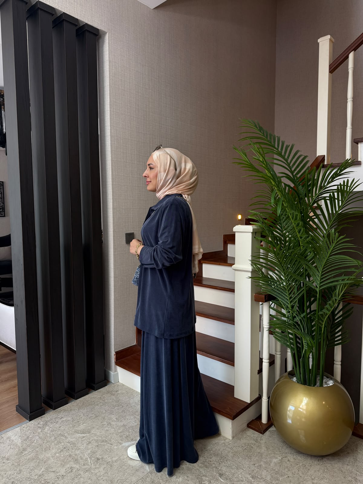 Twila Doğal Pike Kumaş Üçlü Takım - Görsel 24