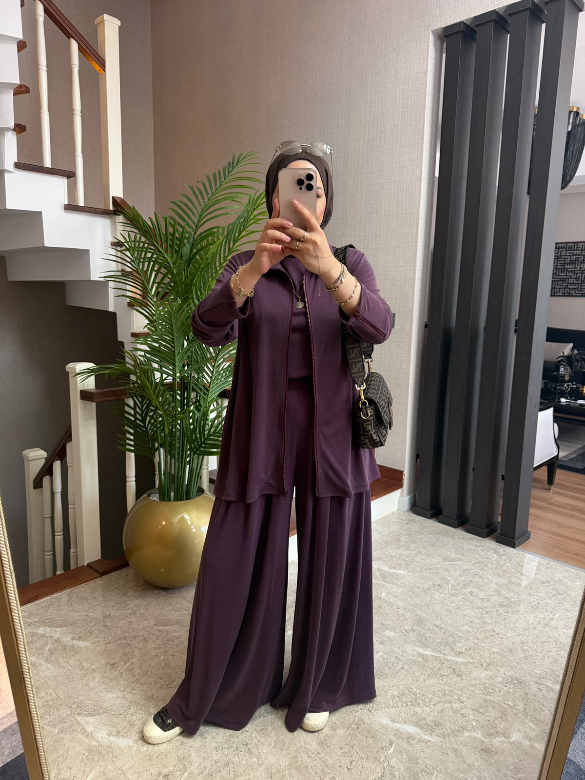 Twila Doğal Pike Kumaş Üçlü Takım - Görsel 20