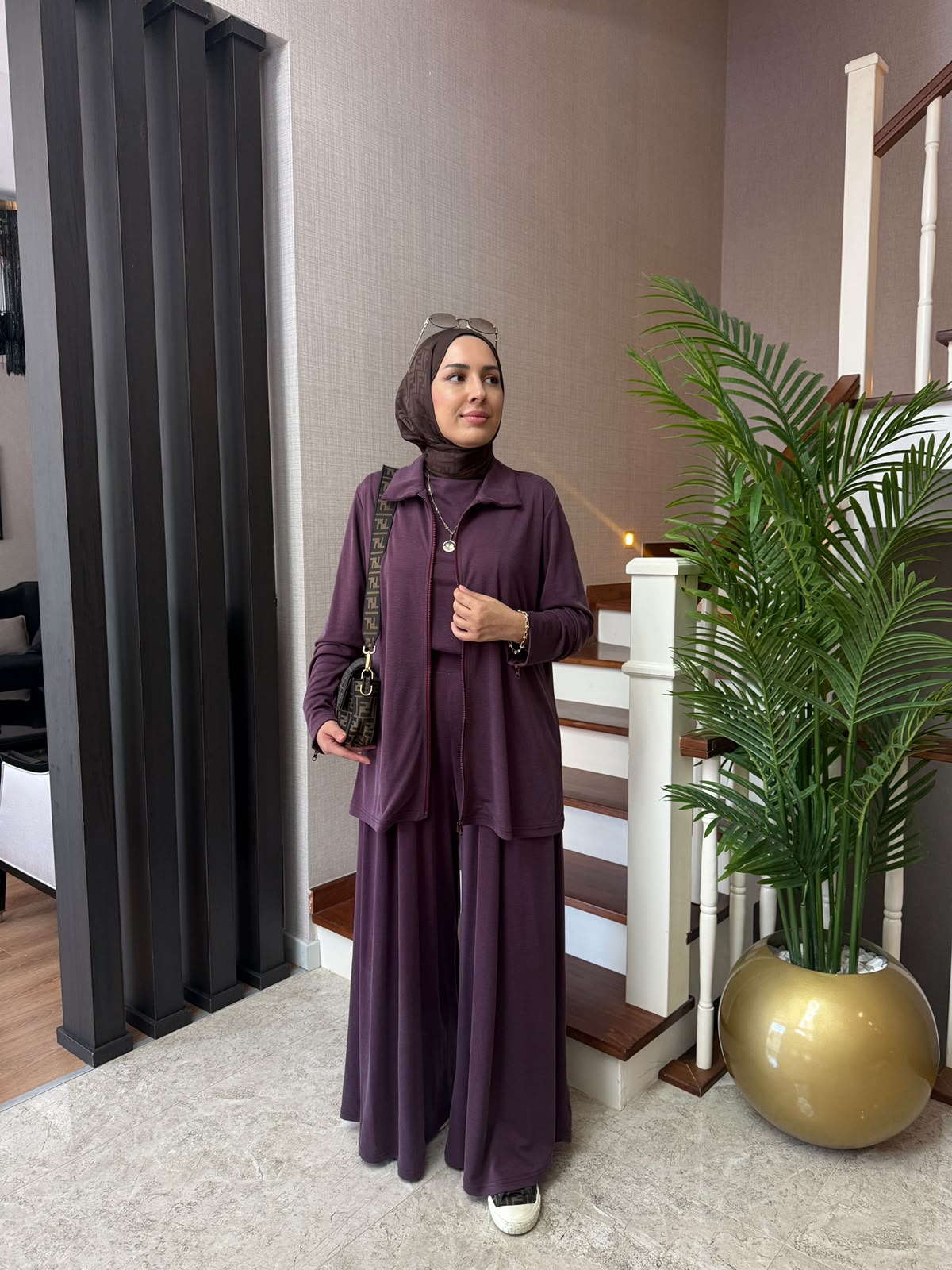 Twila Doğal Pike Kumaş Üçlü Takım - Görsel 21