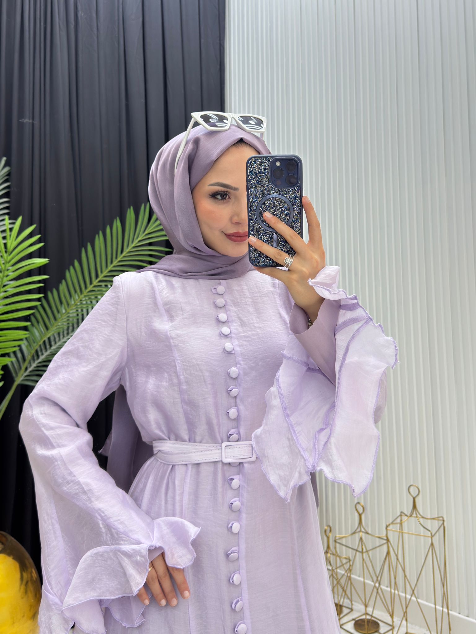 Maysa İthal Tensel Elbise - Görsel 6