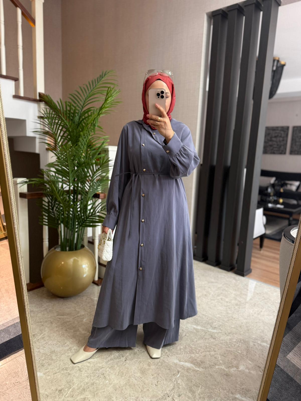 Nova Modal Pantolon Tunik İkili Takım - Görsel 23