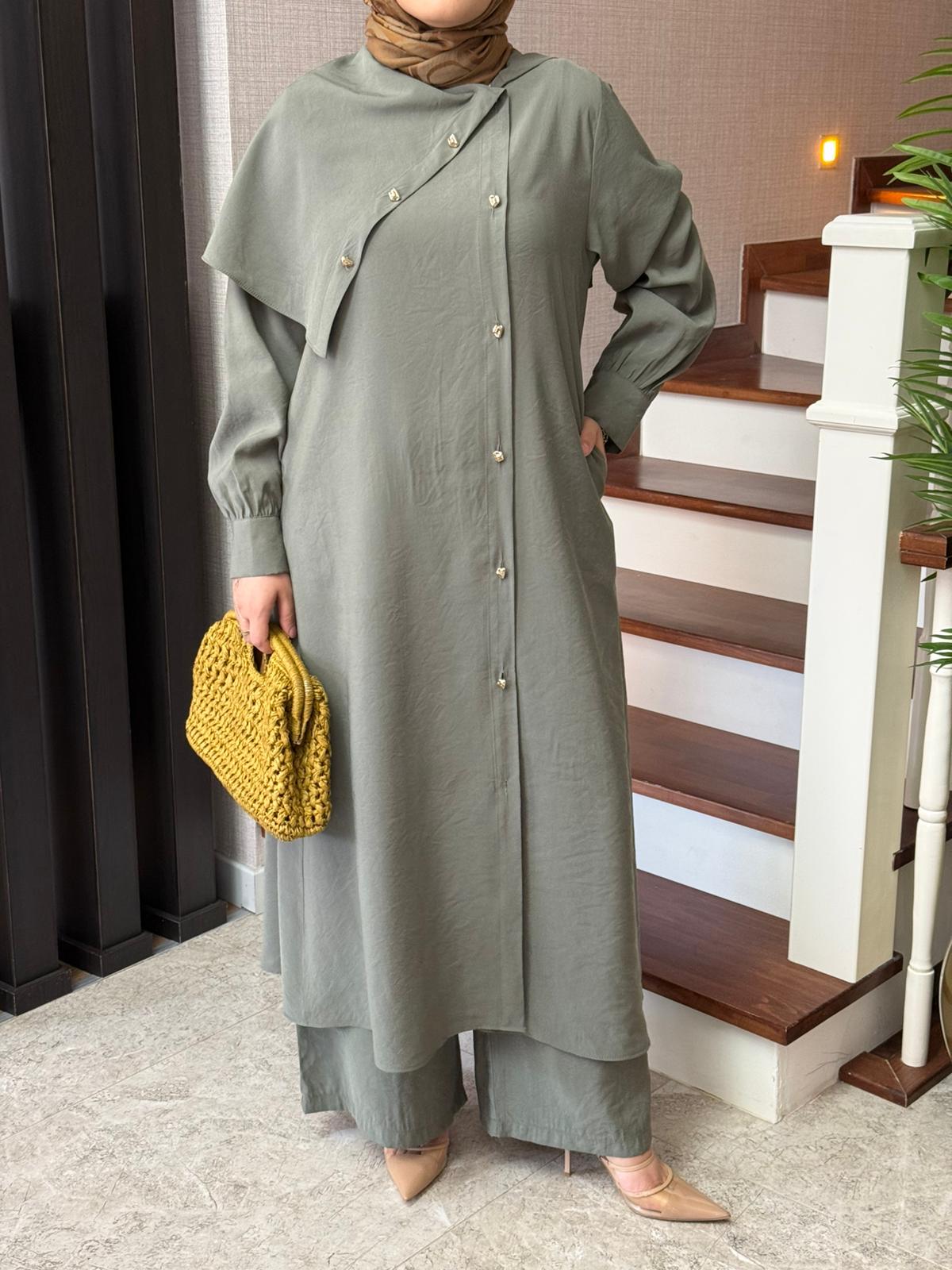 Nova Modal Pantolon Tunik İkili Takım - Görsel 20