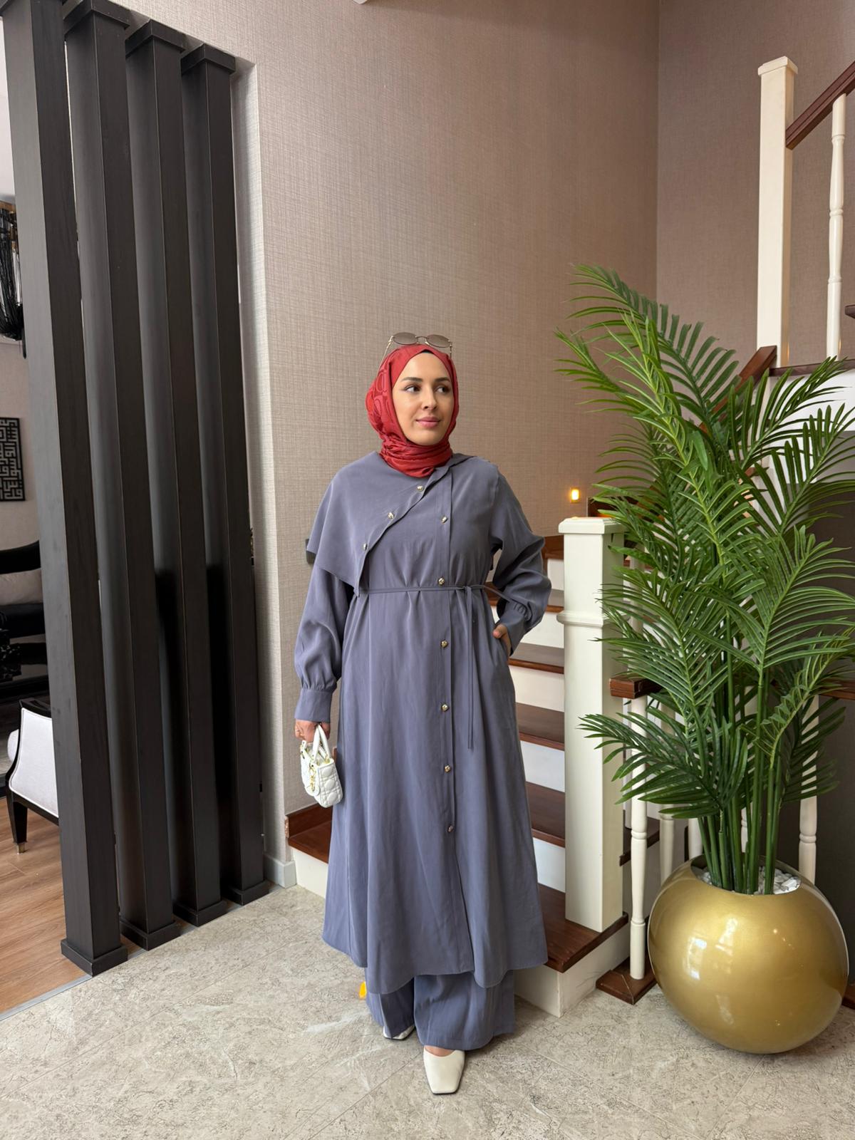 Nova Modal Pantolon Tunik İkili Takım - Görsel 16