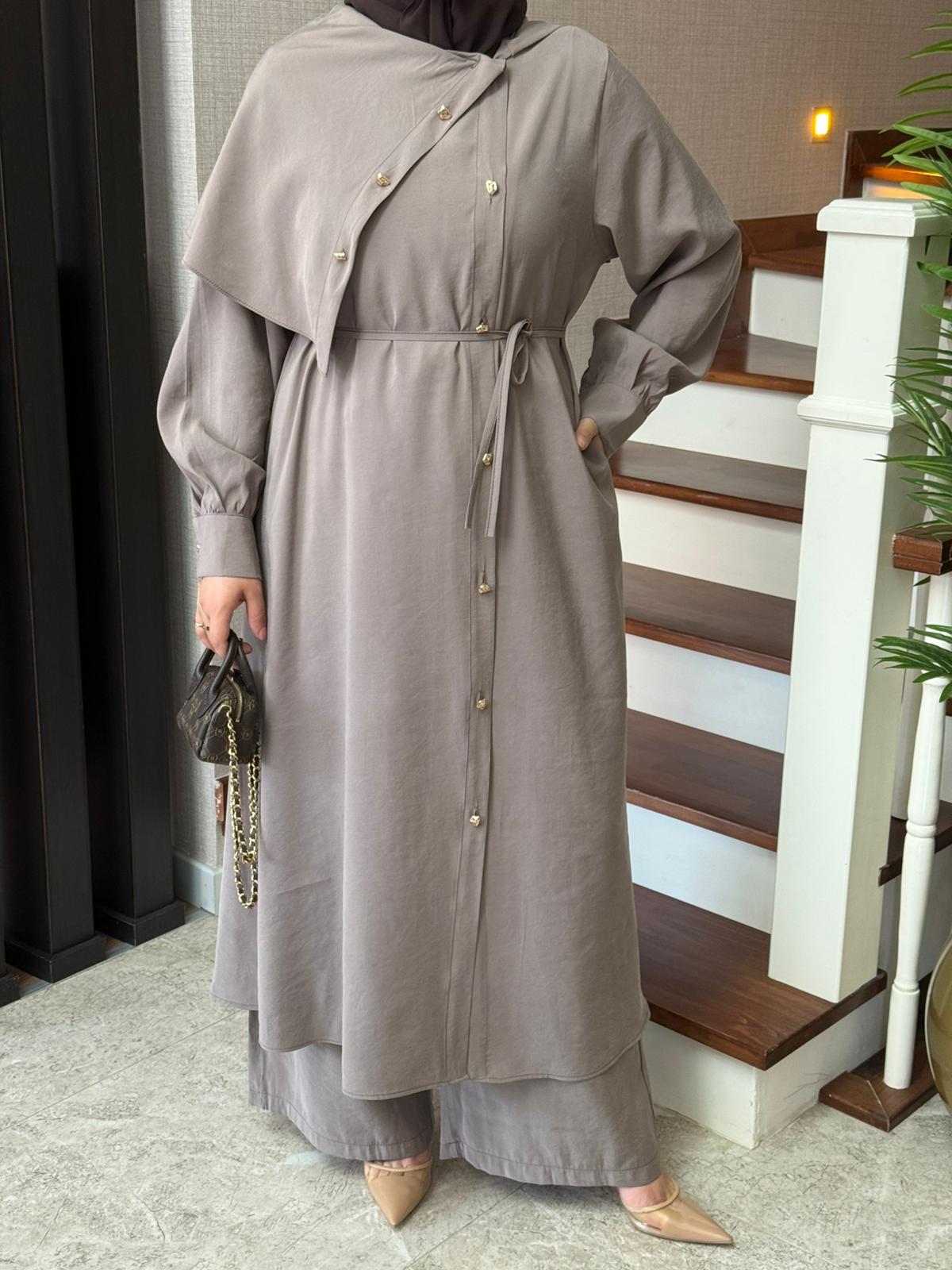 Nova Modal Pantolon Tunik İkili Takım - Görsel 17