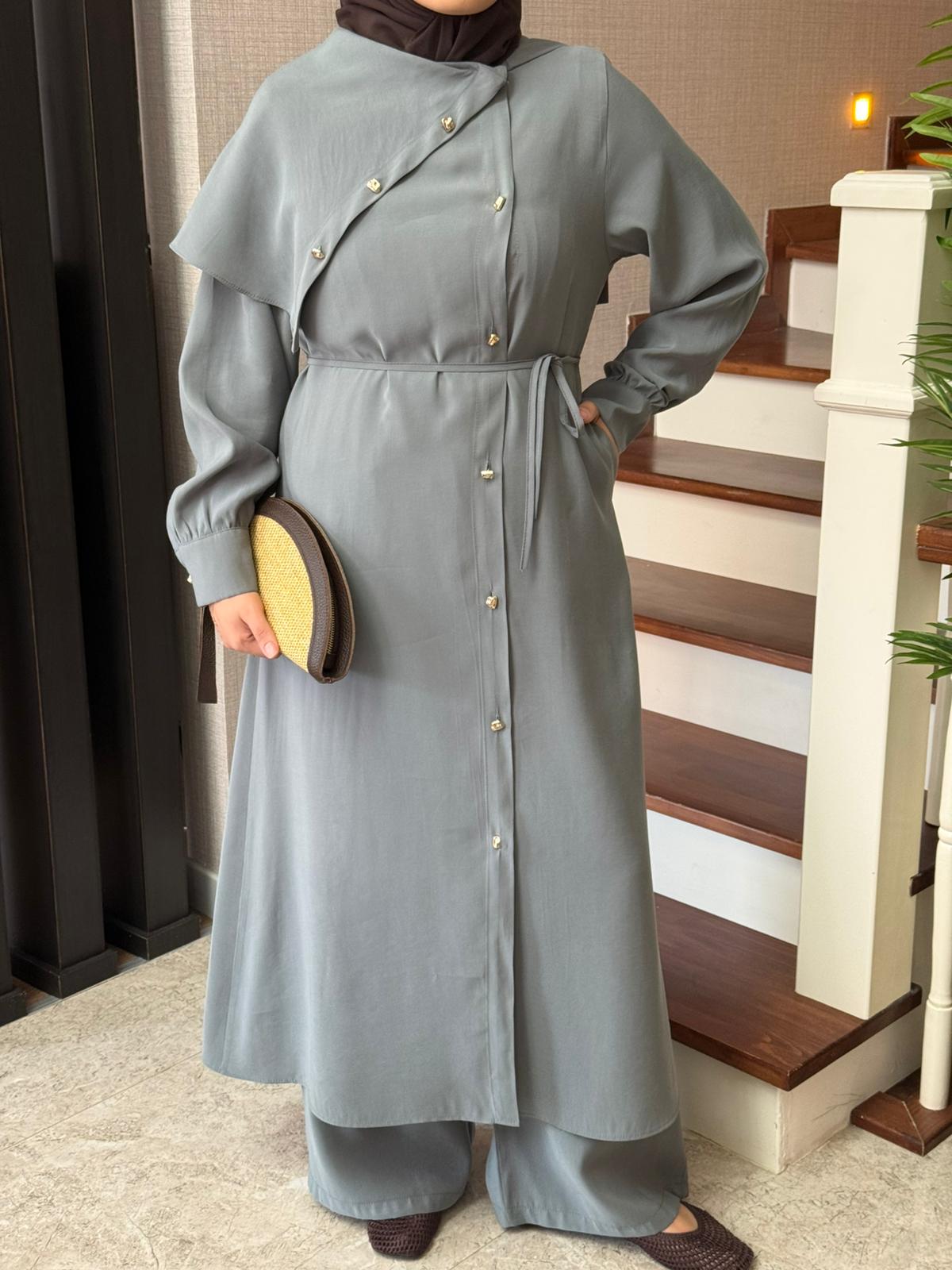 Nova Modal Pantolon Tunik İkili Takım - Görsel 19