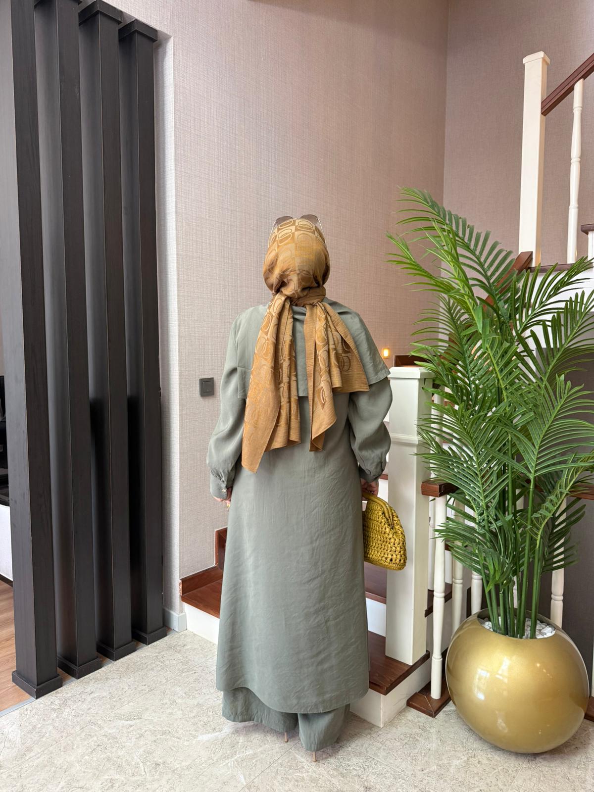 Nova Modal Pantolon Tunik İkili Takım - Görsel 13