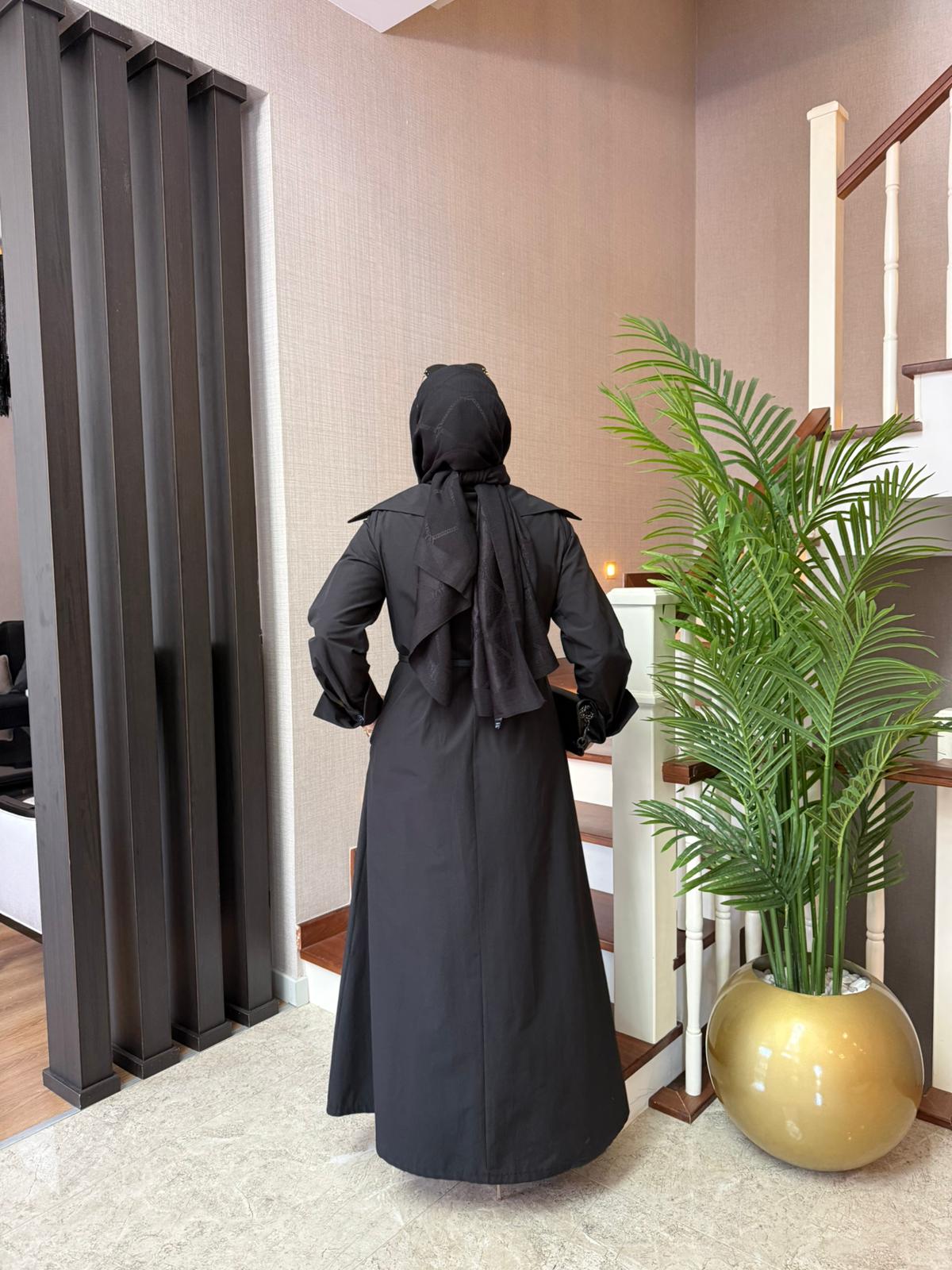 Huqqa Poplin Elbise - Görsel 25