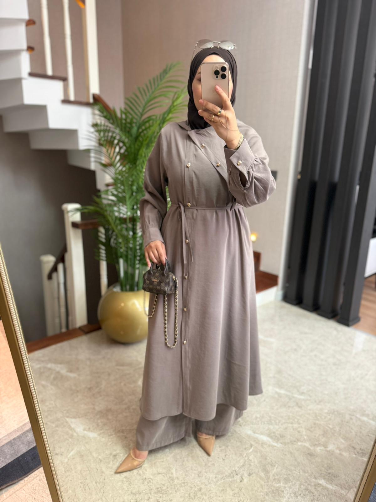 Nova Modal Pantolon Tunik İkili Takım