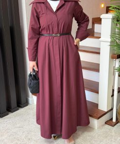 Huqqa Poplin Elbise